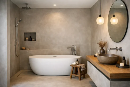 Are Micro Cement Bathroom Walls Worth It?