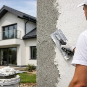 How the Acrylic Rendering Process Works on Homes