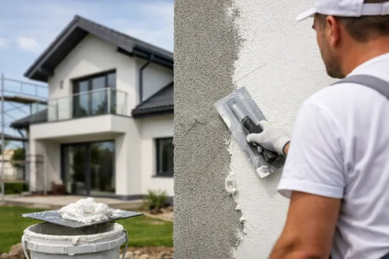 How the Acrylic Rendering Process Works on Homes