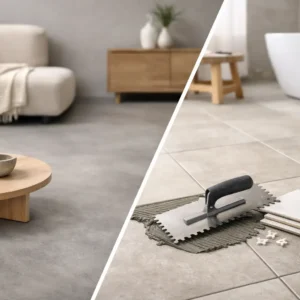 Micro Cement vs Tiles: Which Finish Suits Your Home?