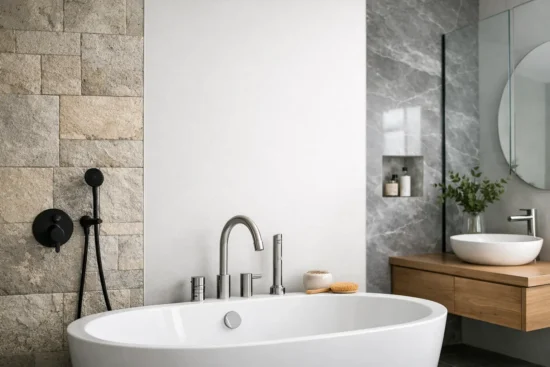 Best Wall Finishes for Bathrooms That Last