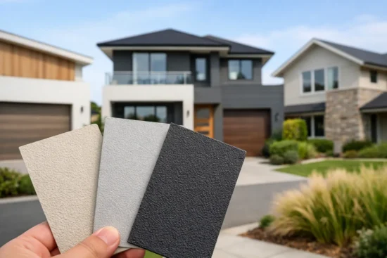 Render Colours That Suit Your Home and Streetscape