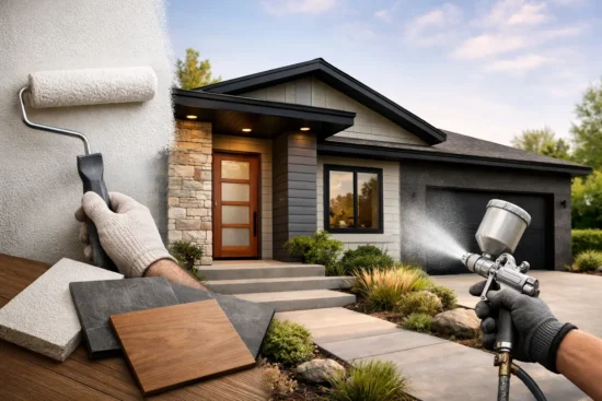 How to Improve Home Facade with Lasting Finishes