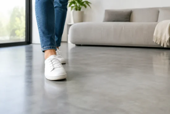 Is Micro Cement Slippery? A Practical Answer