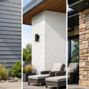 Low Maintenance Exterior Wall Finish Choices
