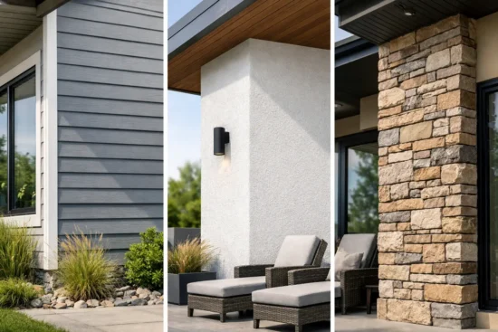 Low Maintenance Exterior Wall Finish Choices