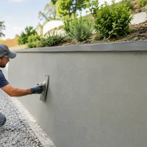 Choosing Render for Retaining Walls Properly