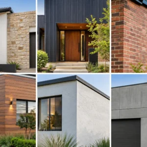 Popular Facade Texture Styles for Melbourne Homes