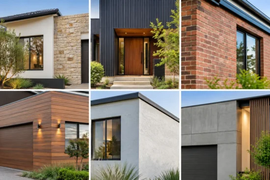 Popular Facade Texture Styles for Melbourne Homes