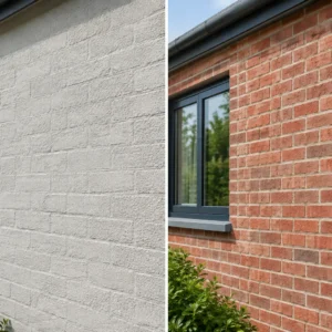 Render Versus Painted Brick: Which Lasts?
